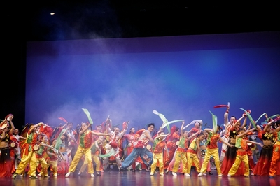 劉軍副總領(lǐng)事出席葉青舞蹈團(tuán)元宵晚會(huì)