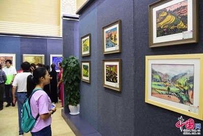 普洱市第三屆“茶花獎”展演美術書法攝影展 文藝創作之花綻放